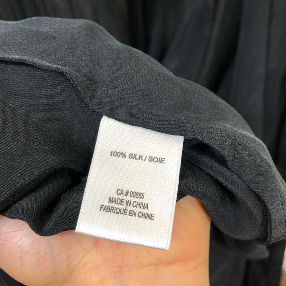 Cassis Silk Maxi Wrap Dress Sz 0 - Picture 12 of 13